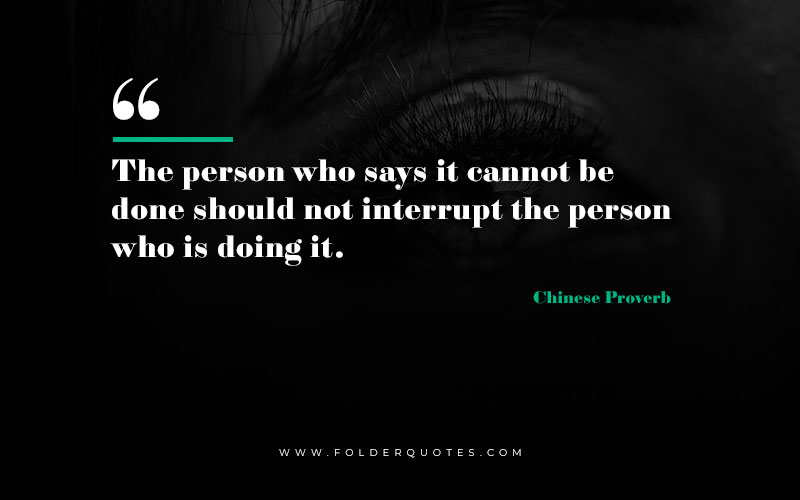 Chinese Proverb Quotes