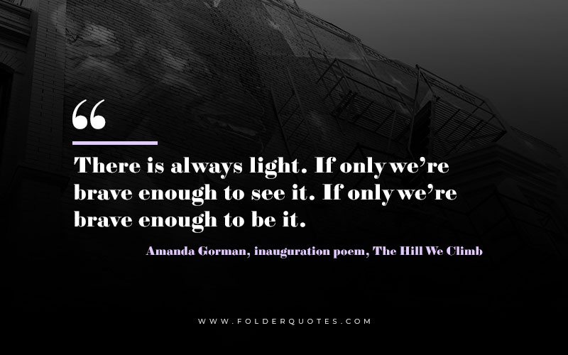 Amanda Gorman, inauguration poem, The Hill We Climb