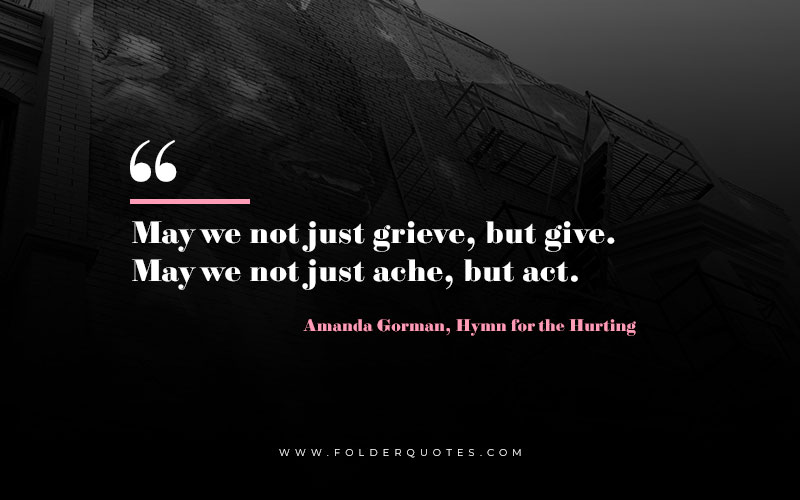 Amanda Gorman, Hymn for the Hurting