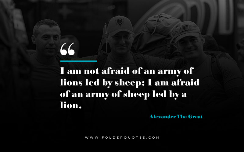 Alexander The Great Quotes