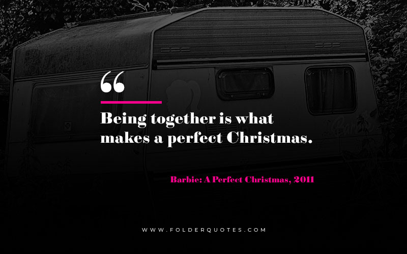 Barbie: A Perfect Christmas, 2011 Quotes