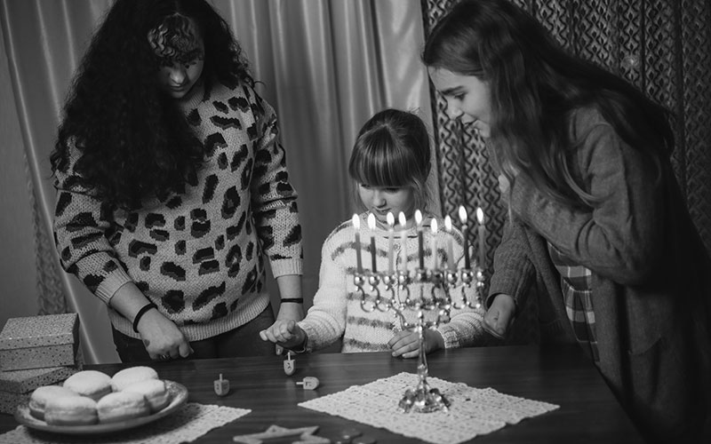 Hanukkah celebration
